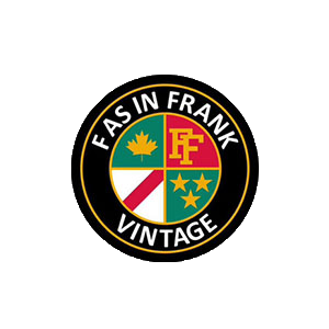 F As in Frank vintage clothing logo